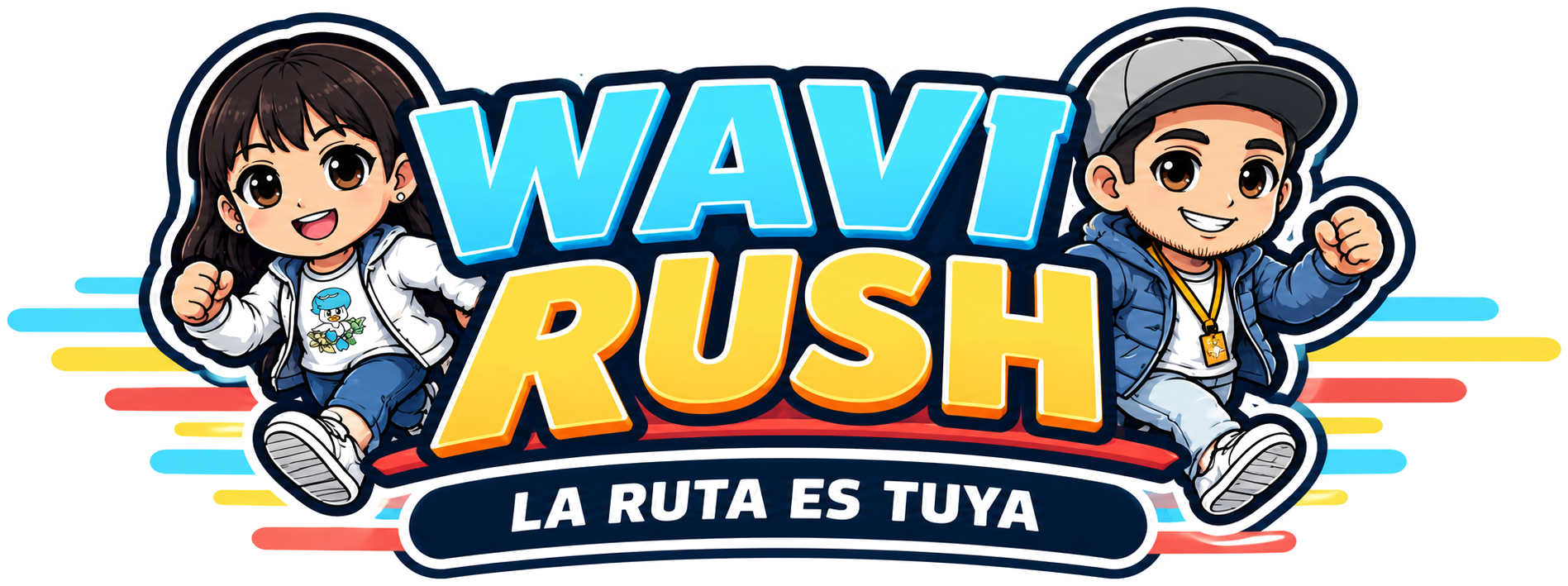 Wavi Rush, juego de carreras de los personajes de Control Wavi